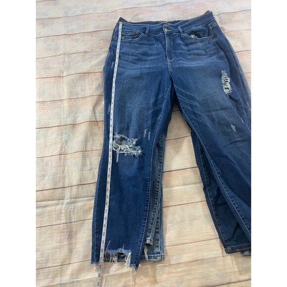 Judy Blue Women's Bundle Of Blue Bootcut/Boyfriend Fit/Skkinny Fit Jeans - 20W - Picture 10 of 16